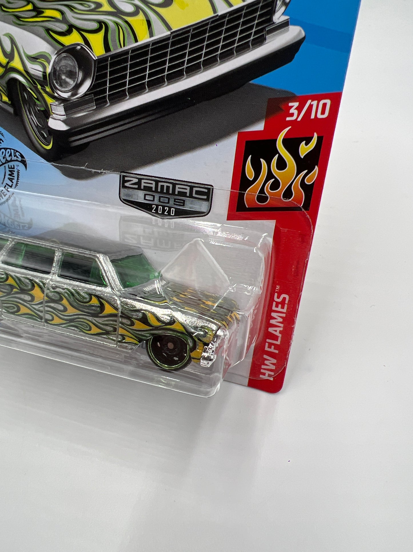 2020 Hot Wheels Walmart Exclusive Zamac 9 #141 64 Chevy Nova Wagon 149C