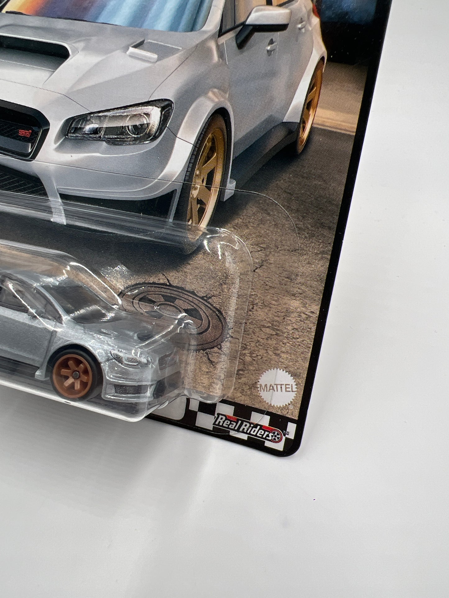 Hot Wheels Premium Boulevard #63 16 Subaru WRX STI Silver 261B