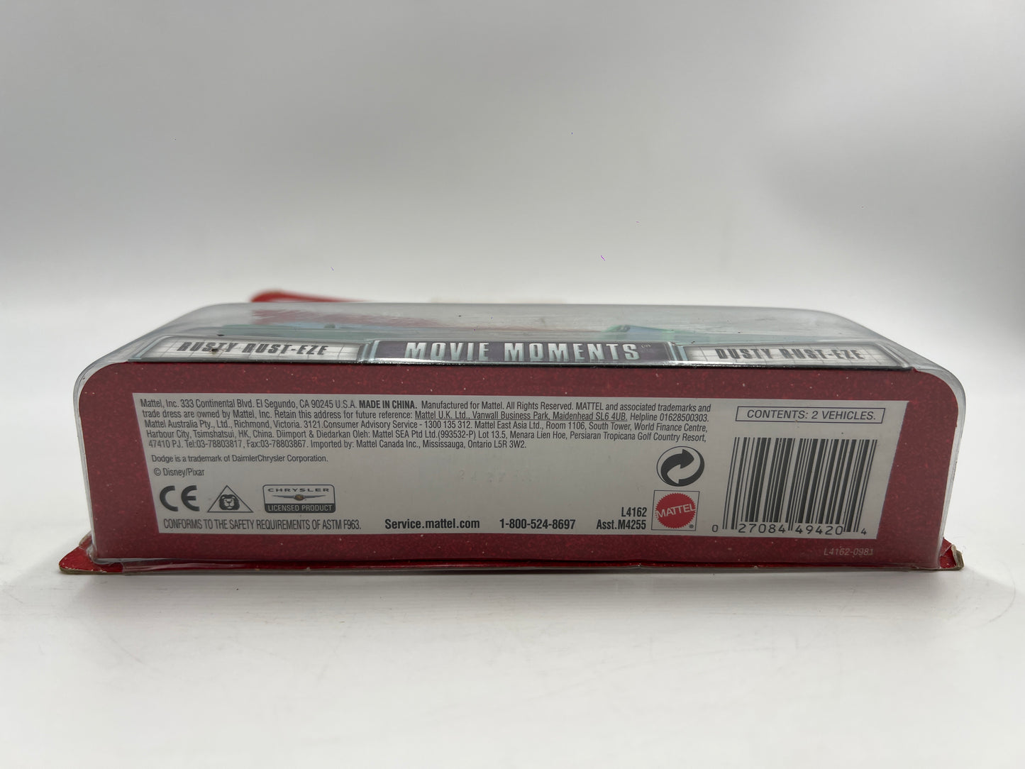 Disney Pixar The World Of Cars 2 Pack Movie Moments Rusty Rust-eze & Dusty Rust-eze