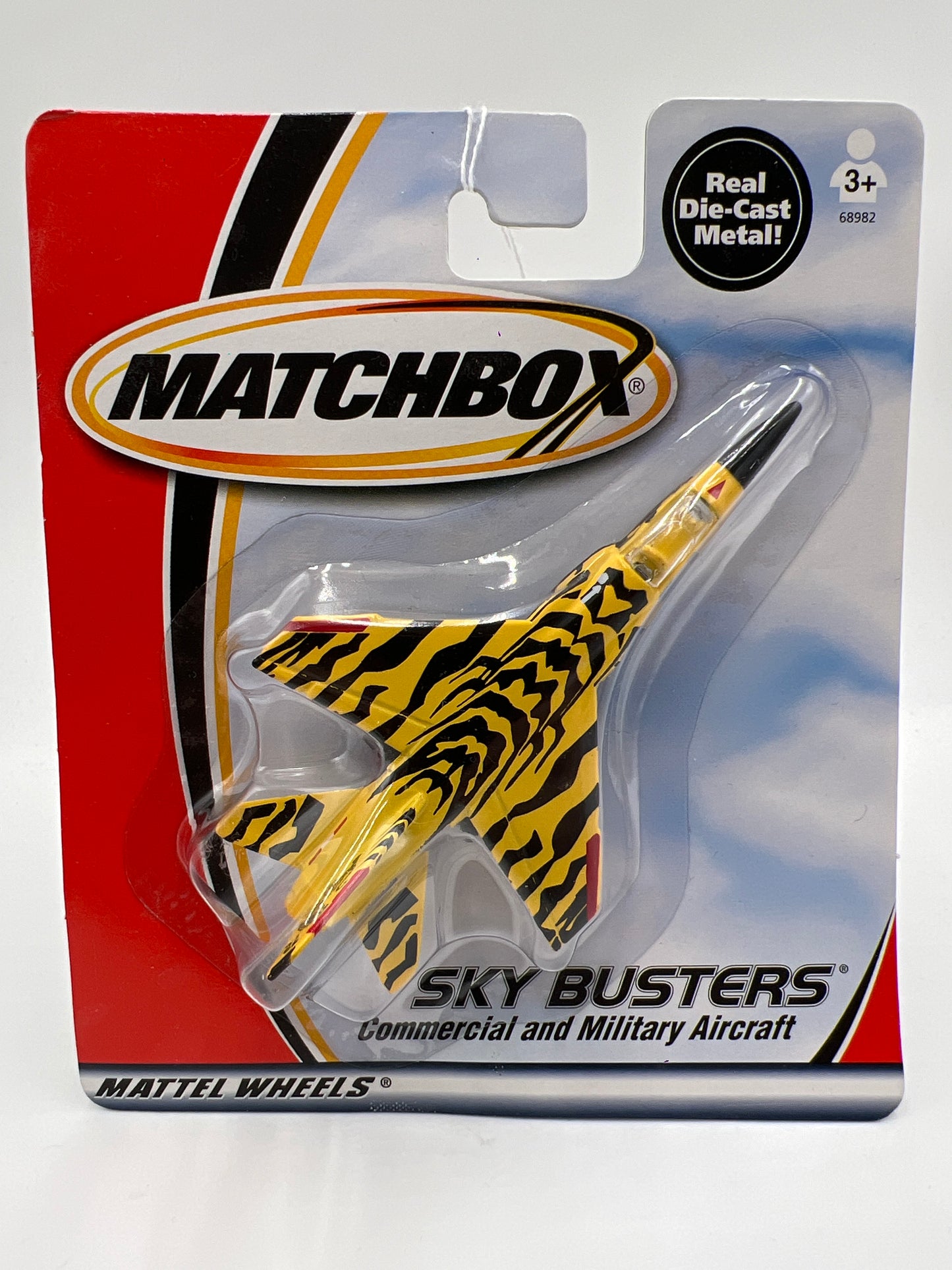 Matchbox Sky Busters Mig-21 Tiger Meet Yellow