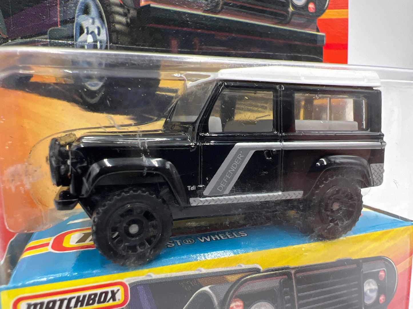 Matchbox Superfast #18 Land Rover Defender 90 Black SR