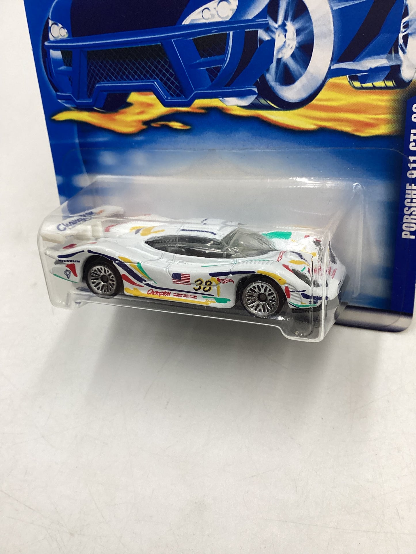 2000 Hot Wheels #250 Porsche 911 GTI-98 htf variant 99B