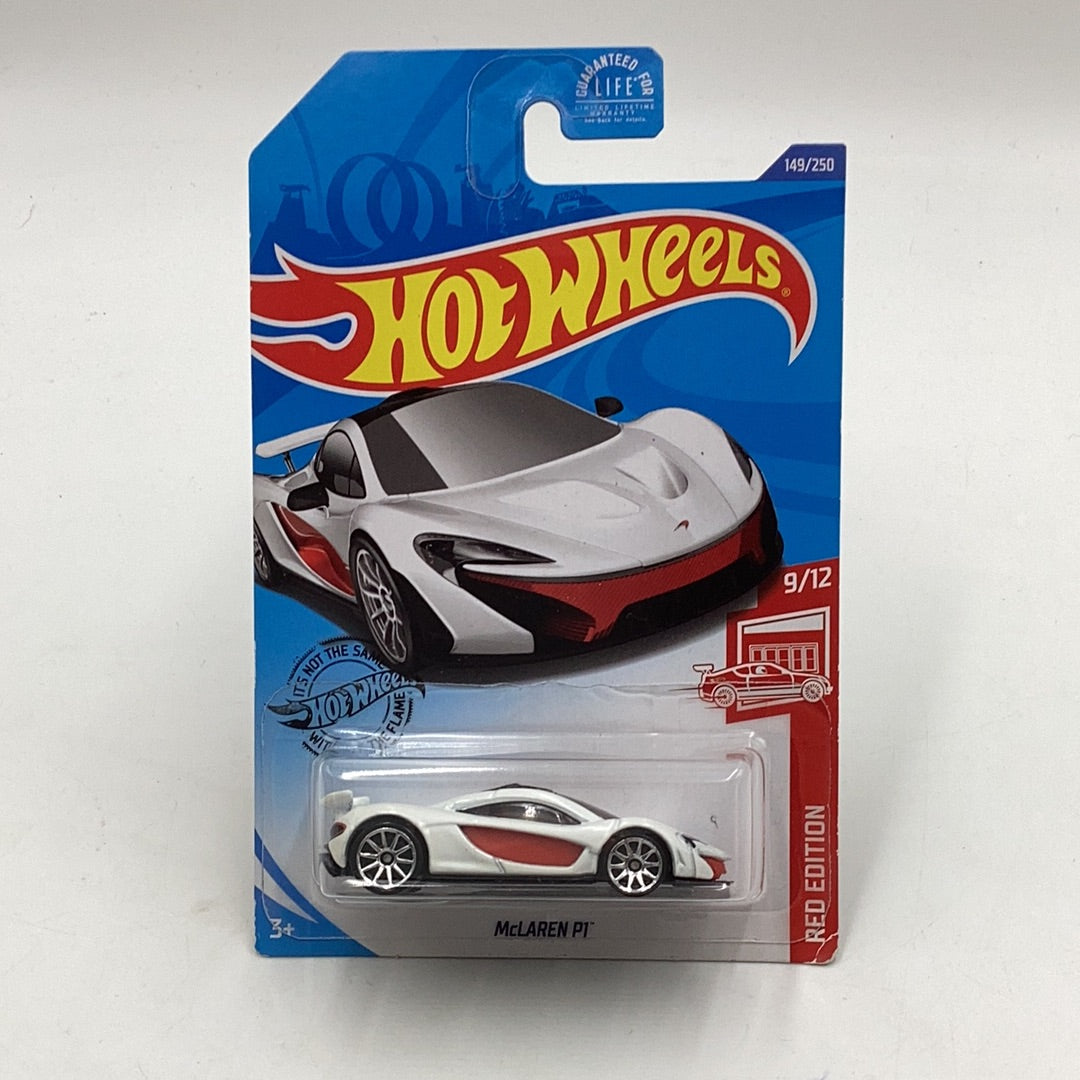 hot wheels red edition #149 mclaren P1 KK4