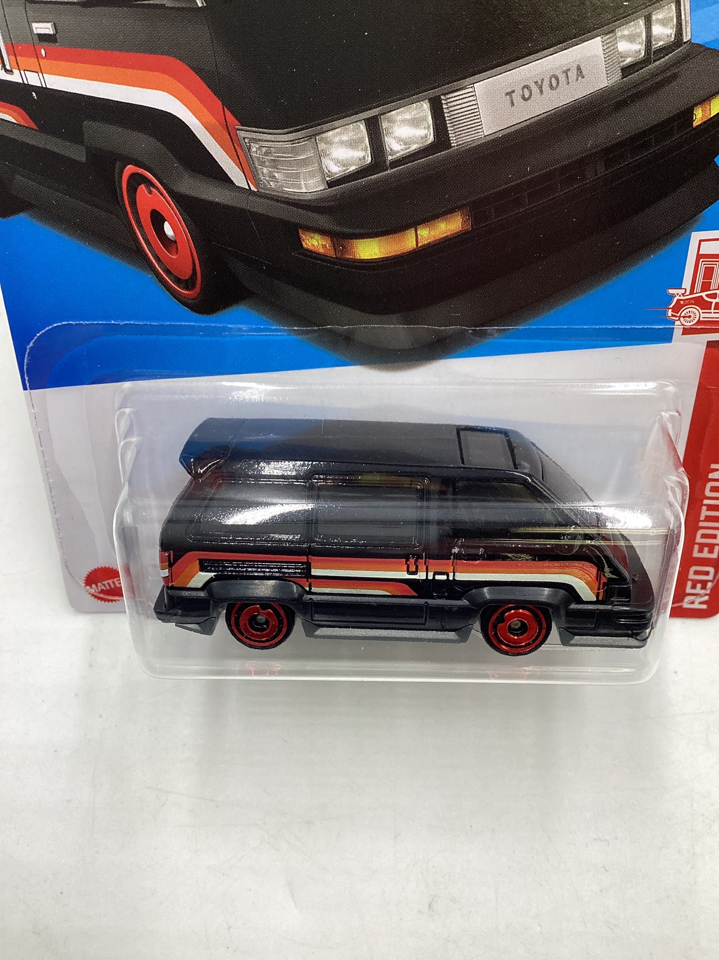 2023 Hot wheels Red Edition Factory Sealed 1986 Toyota Van #95 150F