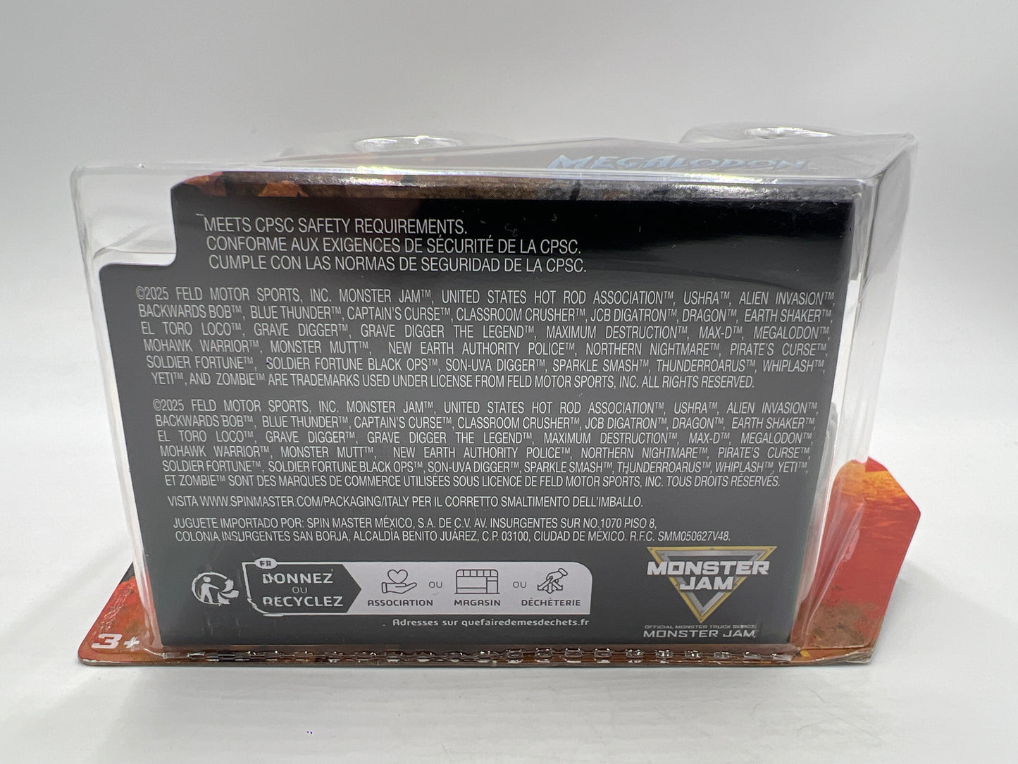 Monster Jam Series 1 Megalodon Blue W/Gray Tires 129D