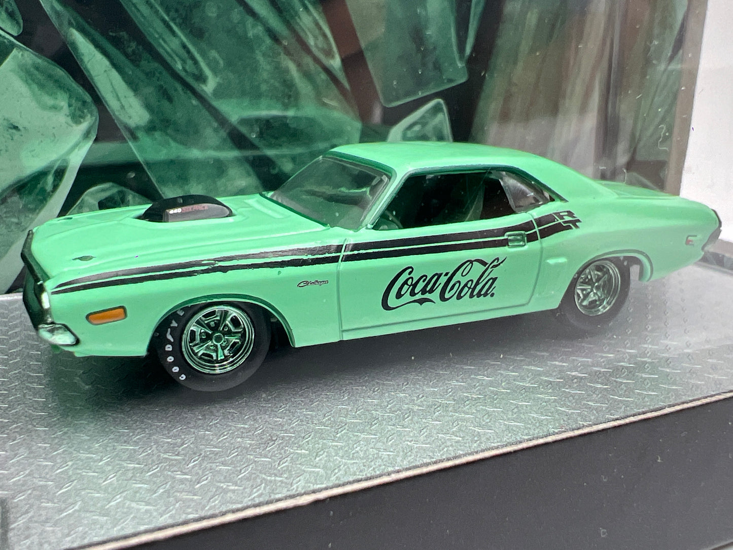 M2 Machines Auto Haulers TW48 Coca Cola CHASE 1974 Dodge Truck & 1970 Challenger R/T