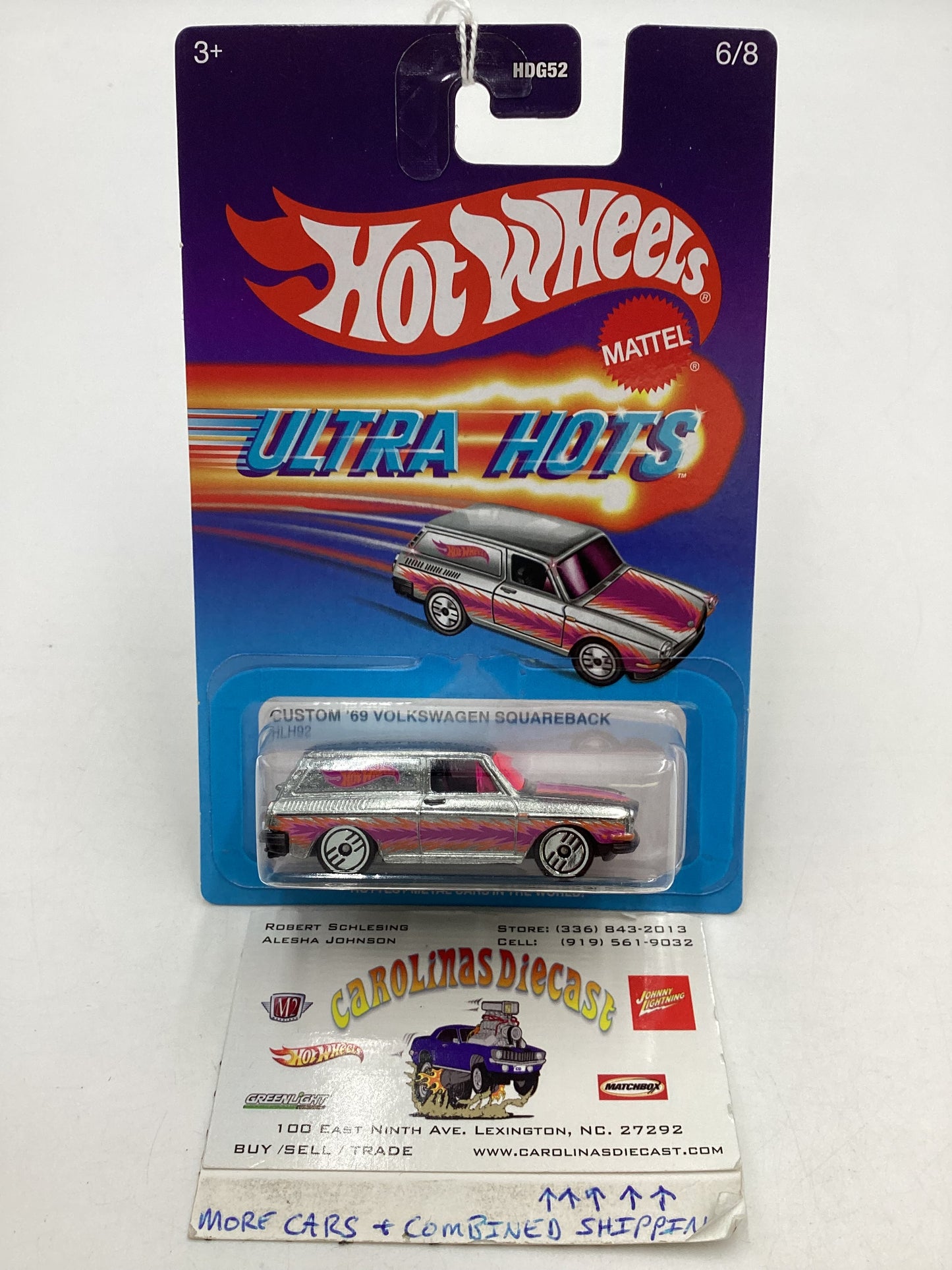 2023 Hot wheels Target Ultra Hots #6 Custom 69 Volkswagen Squareback 156G