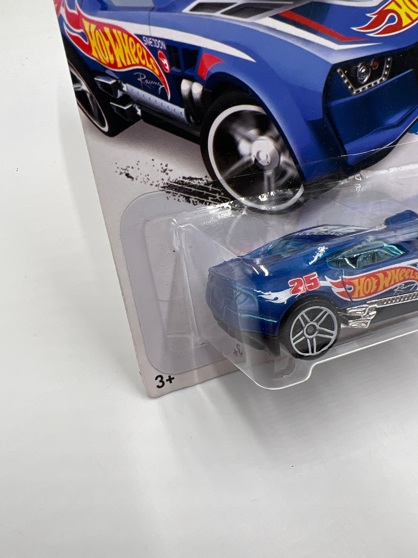 2014 Hot Wheels Treasure Hunt #148 Twinduction Blue 276F