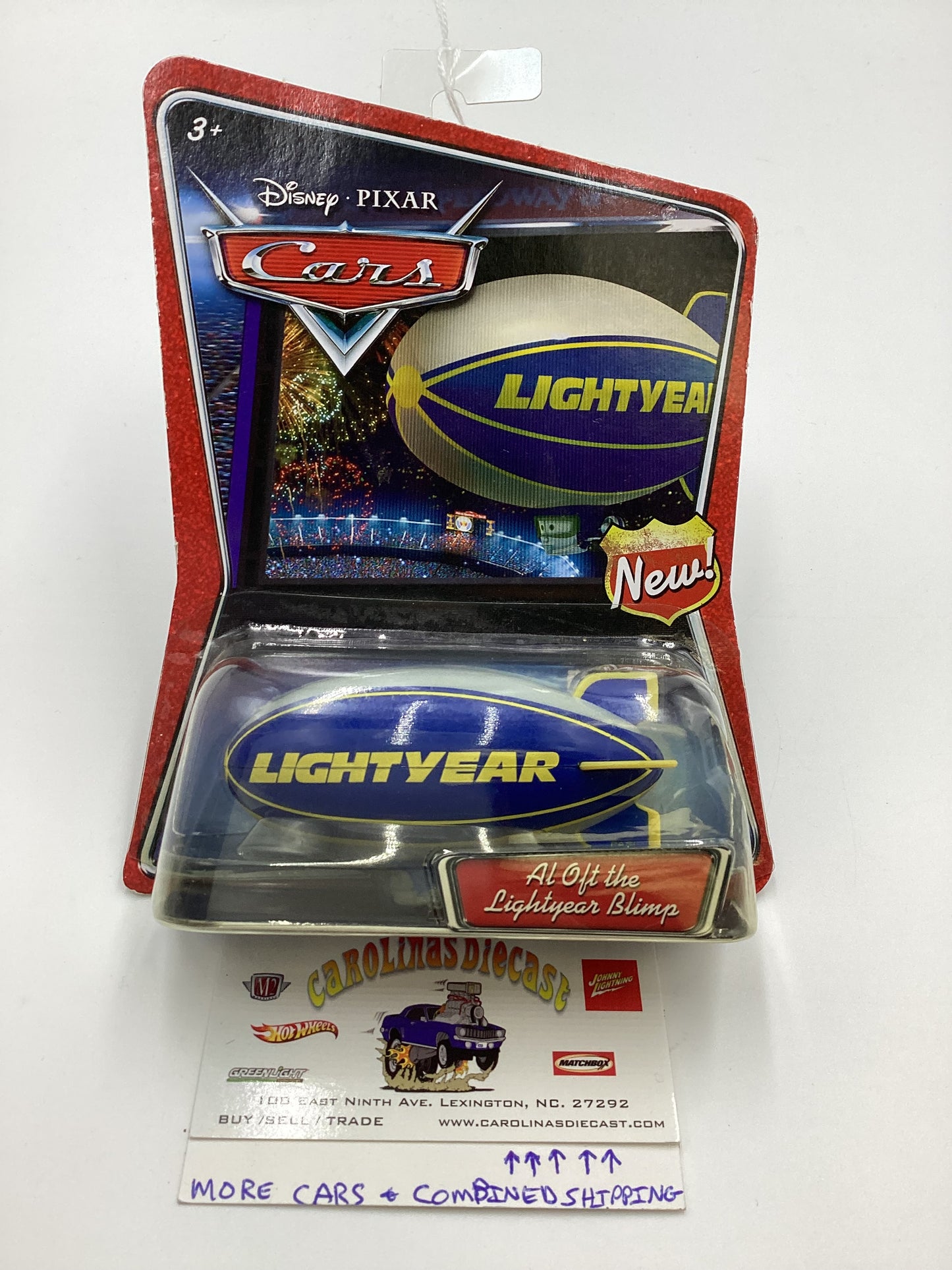 Disney Pixar Cars Al Oft The Lightyear Blimp 139B