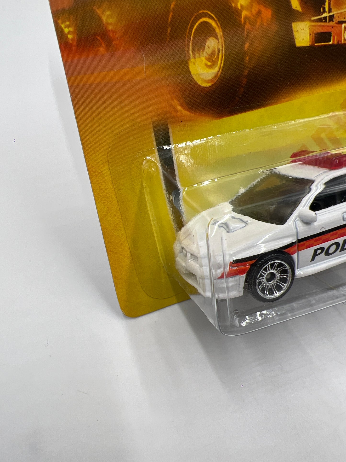 Matchbox City Action #45 Subaru Impreza Police White 216K