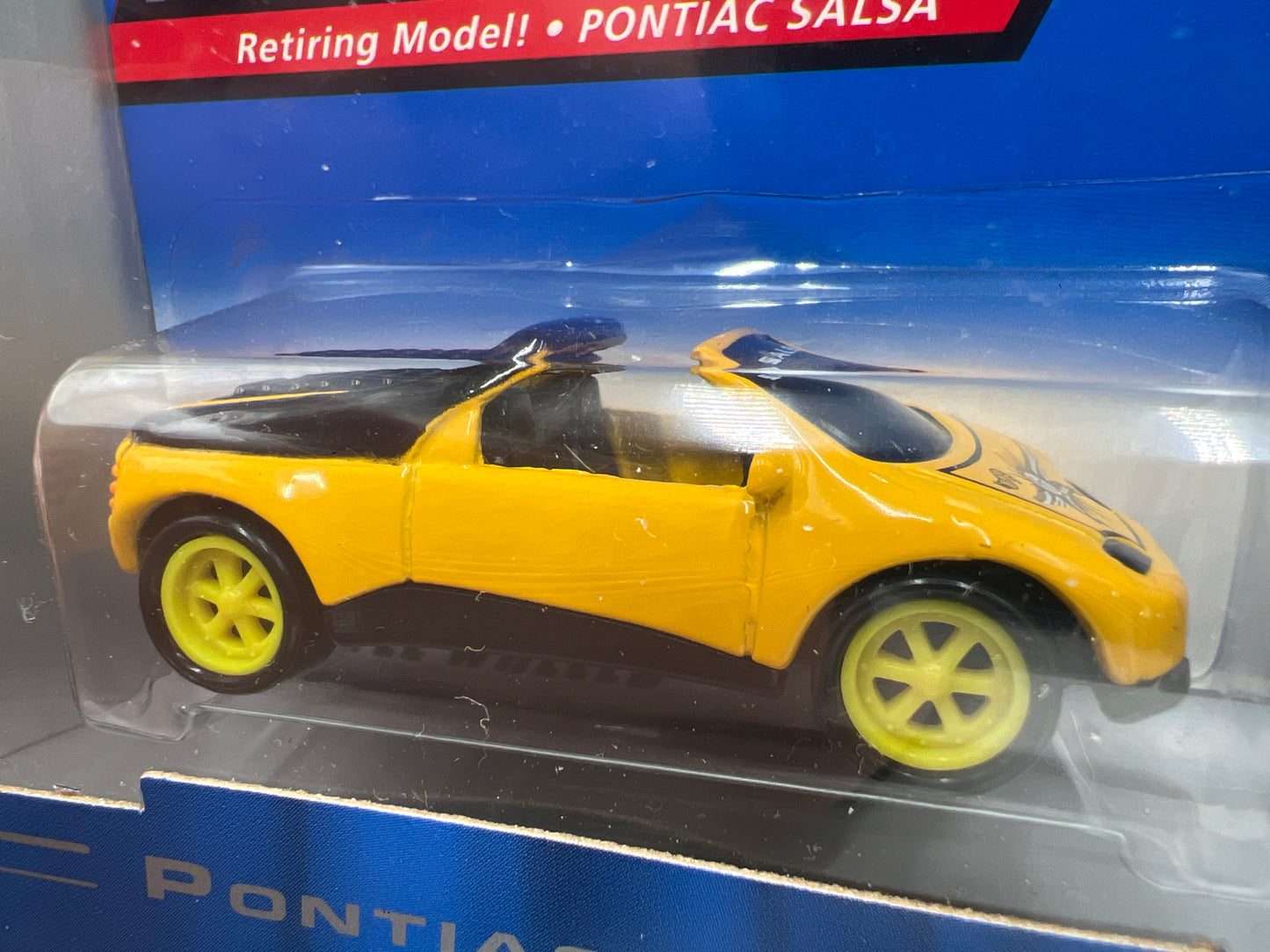 1999 Hot Wheels Final Run #7 Pontiac Salsa Yellow