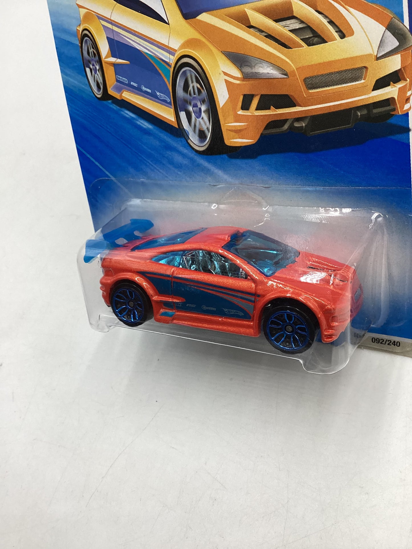 2010 Hot Wheels #092 Orange Asphalt Assault 88i