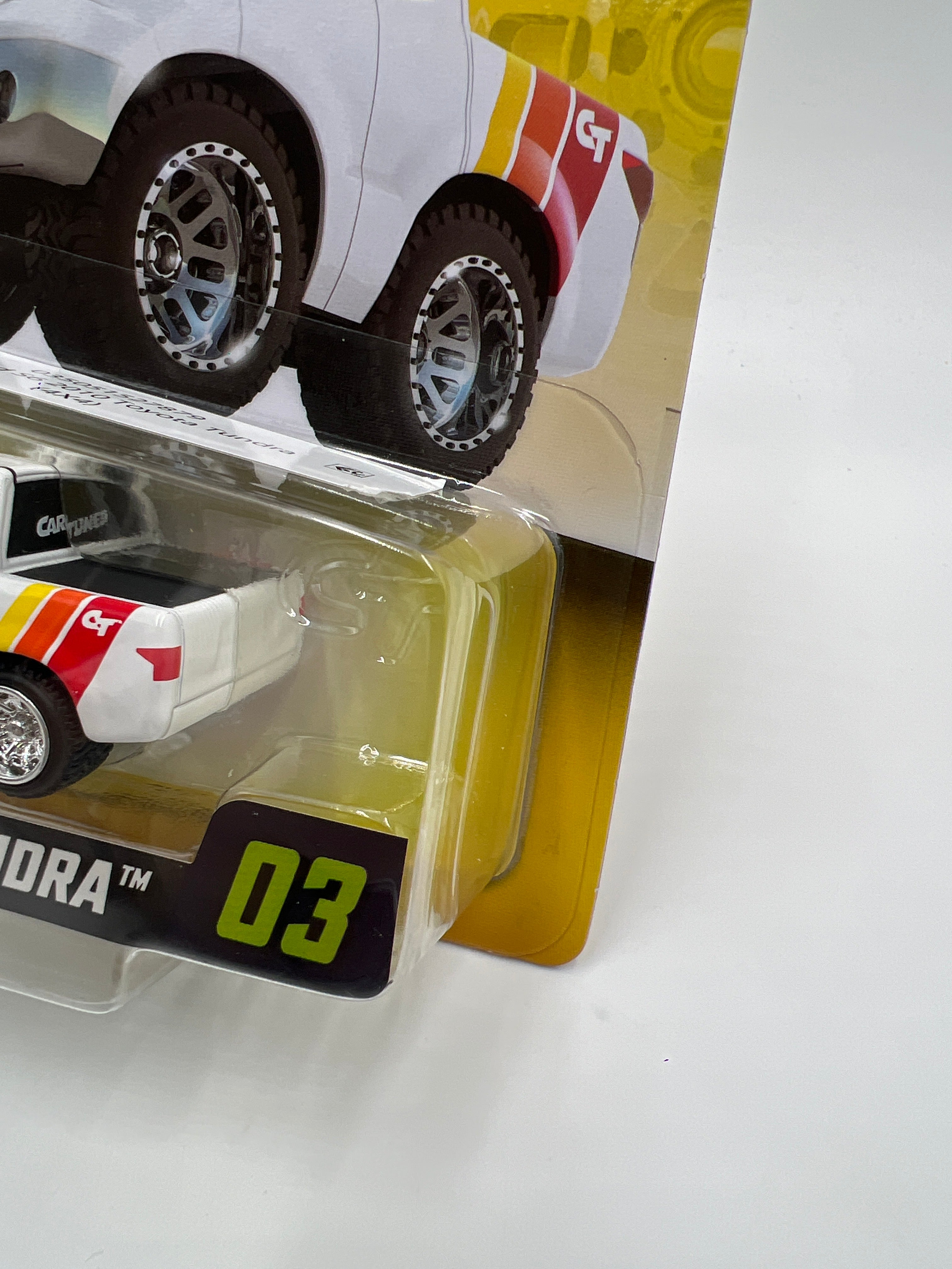 2025 MGA Car Tuned Series 6 #3 10 Toyota Tundra White 179C