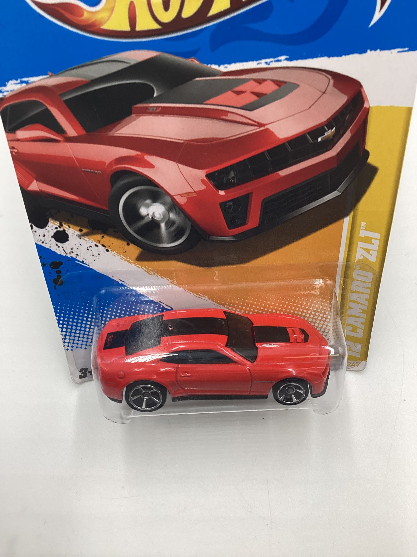 2012 Hot Wheels New Models #9 12 Camaro ZL1 Red 8D