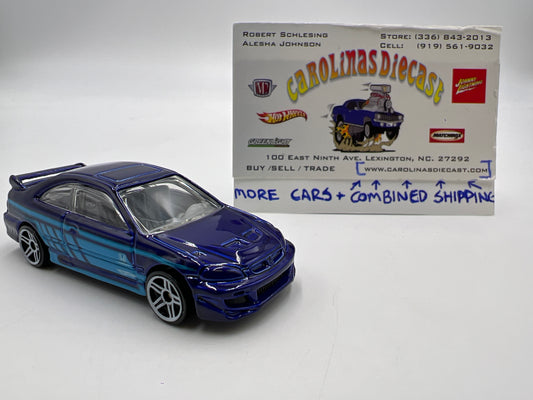 Hot Wheels 2010 Mystery Cars Honda Civic Si Blue Loose