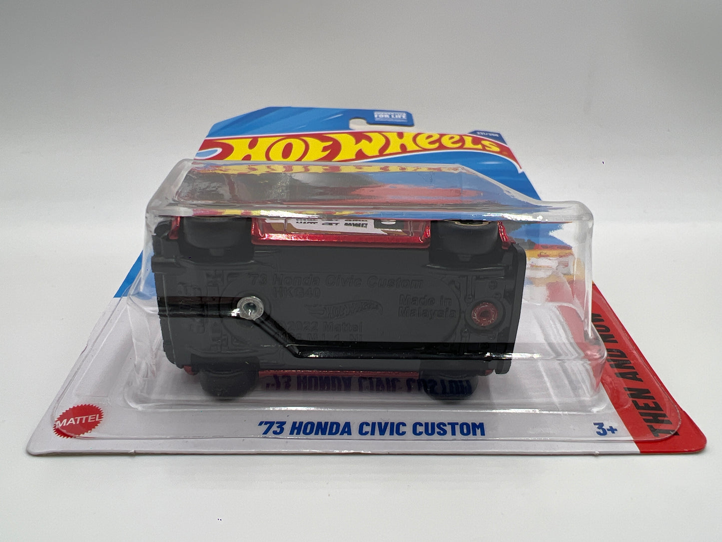 2025 Hot Wheels Super Treasure Hunt #231 73 Honda Civic Custom Red W/Protector