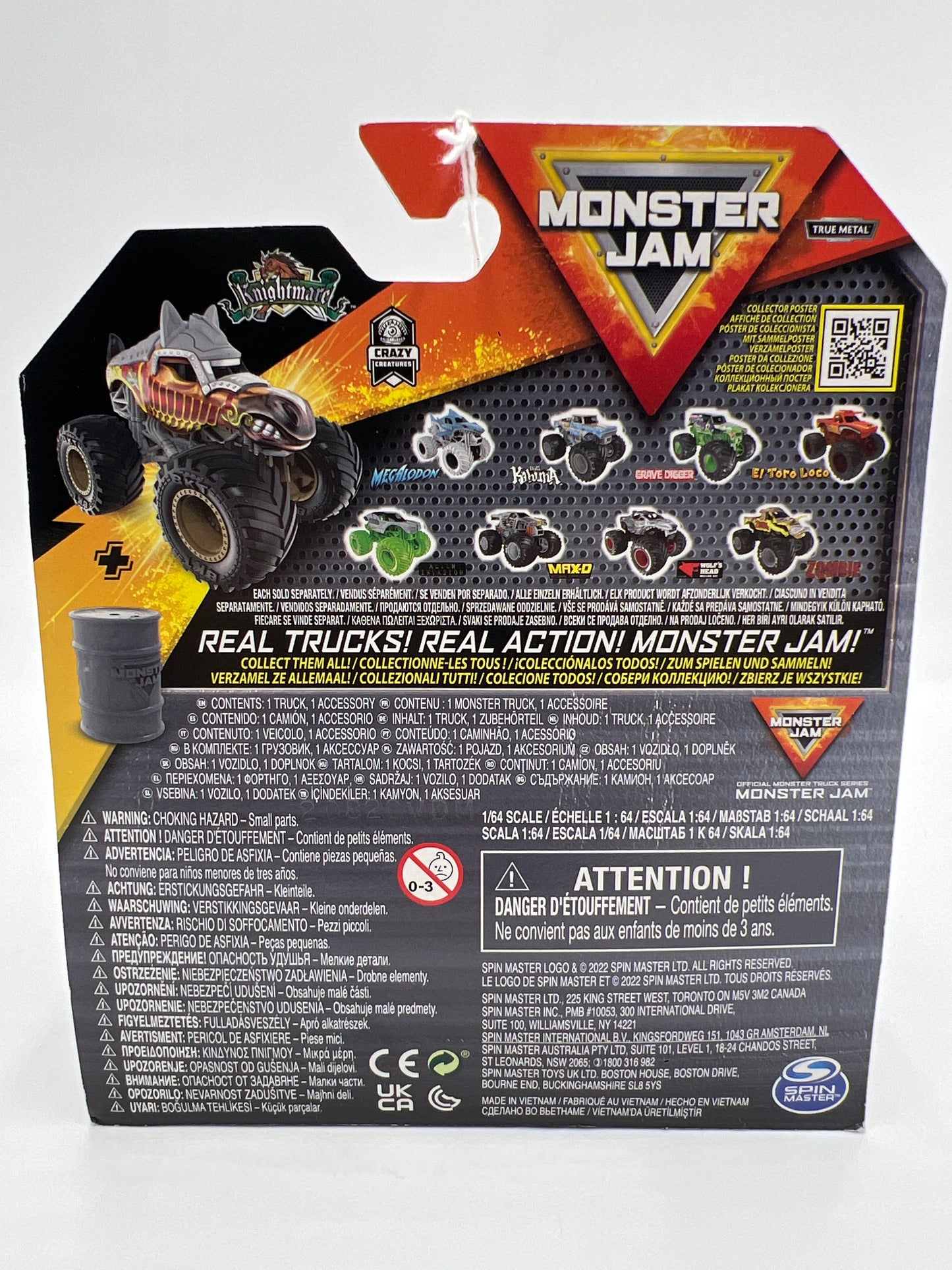 Monster Jam Series 26 Knightmare 129E
