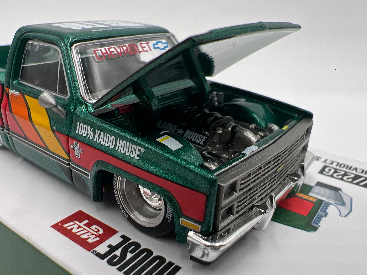 Mini GT x Kaido House #226 Chevrolet Silverado Kaido Works V3 Green