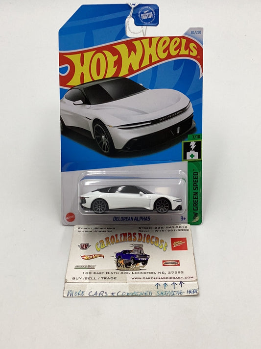 2024 Hot Wheels D case #85 Delorean Alpha5 47H