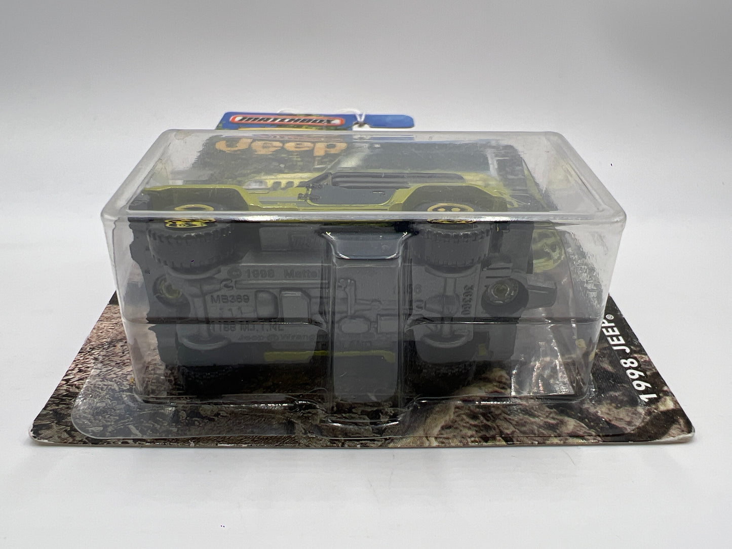 Matchbox Jeep Anniversary Edition Series 1998 Jeep Wrangler Green 160B