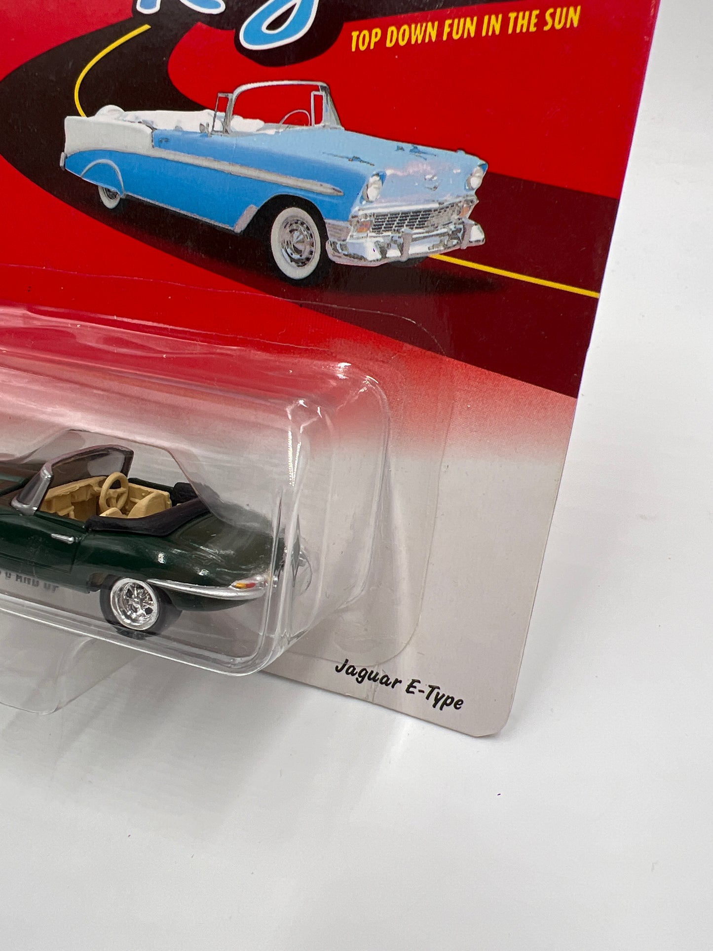 Johnny Lightning Ragtops Jaguar E-Type Green 228G