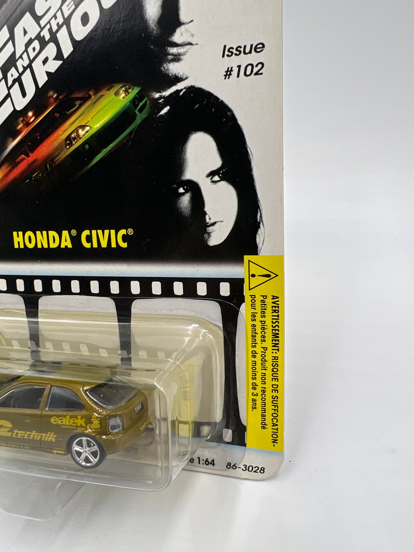 2002 Revell The Fast And The Furious #102 Honda Civic