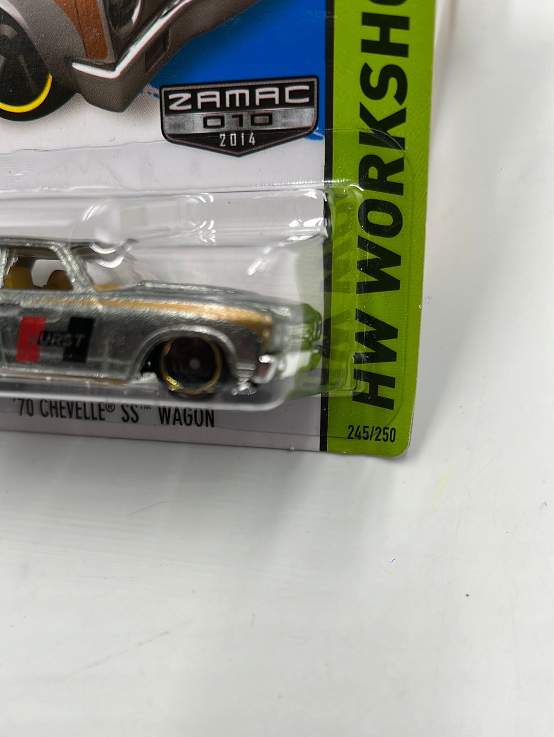 Hot Wheels 2014 HW Workshop 70 Chevelle SS Wagon Zamac #245 148F