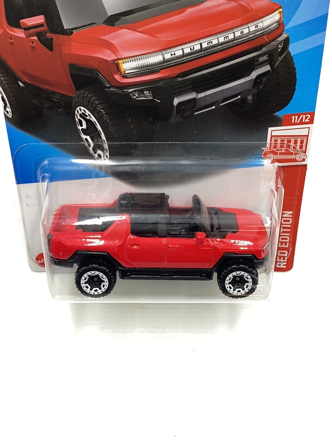 2023 Hot Wheels #116 GMC Hummer EV Red Edition