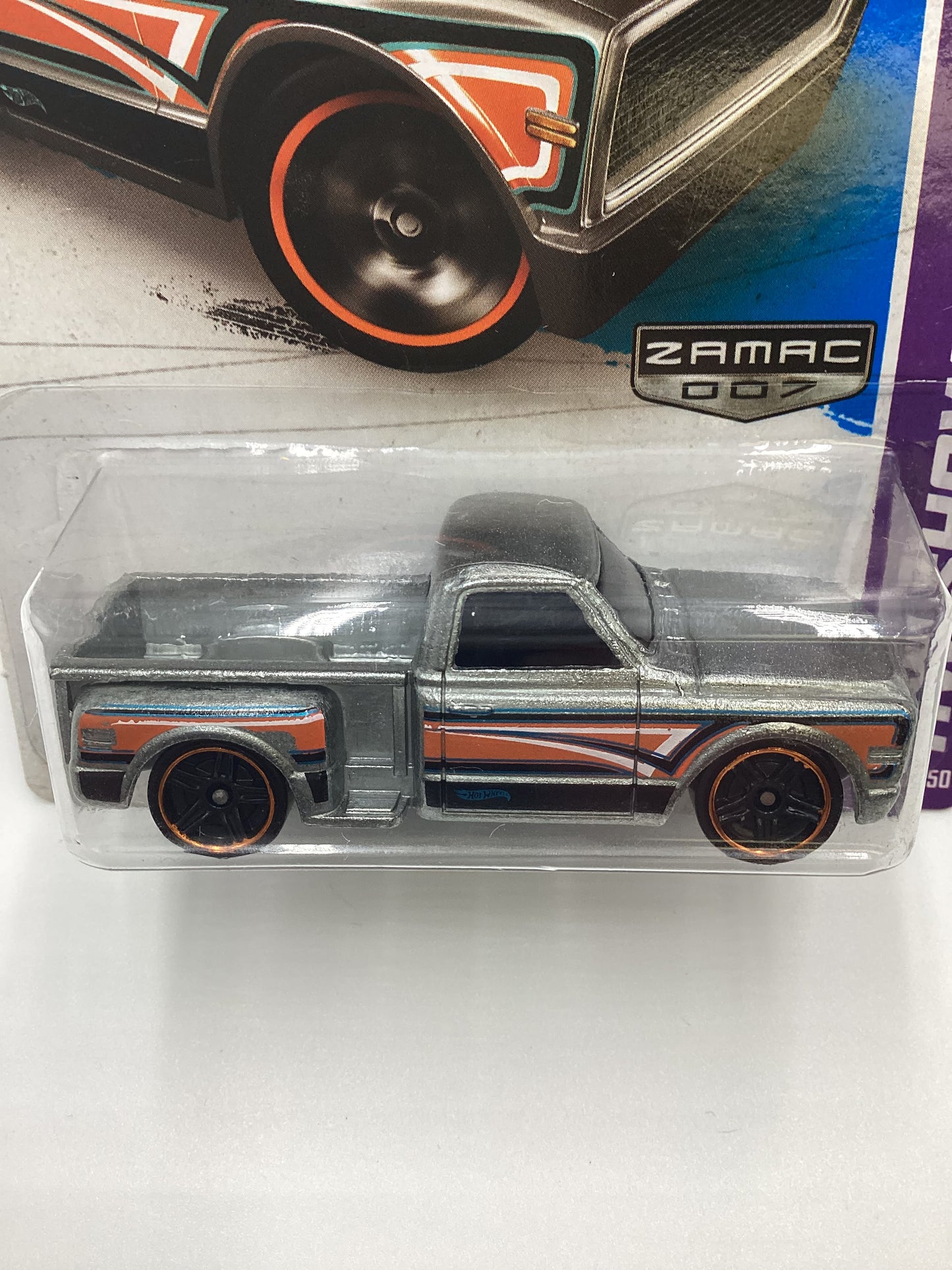 2013 Hot Wheels Zamac 007 #161 Custom 69 Chevy Pickup 144G