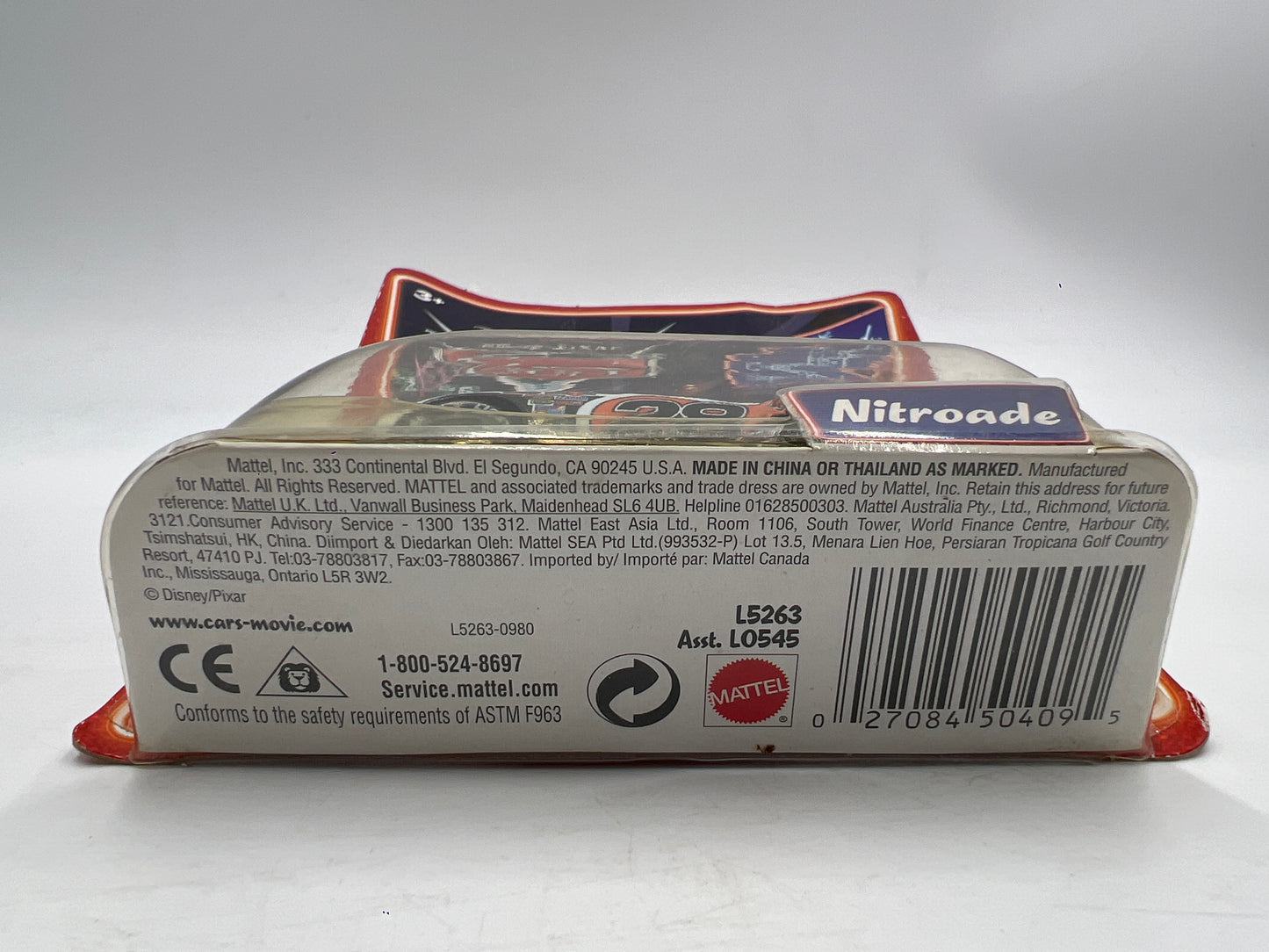 Disney Pixar Cars Supercharged Nitroade 2 141i