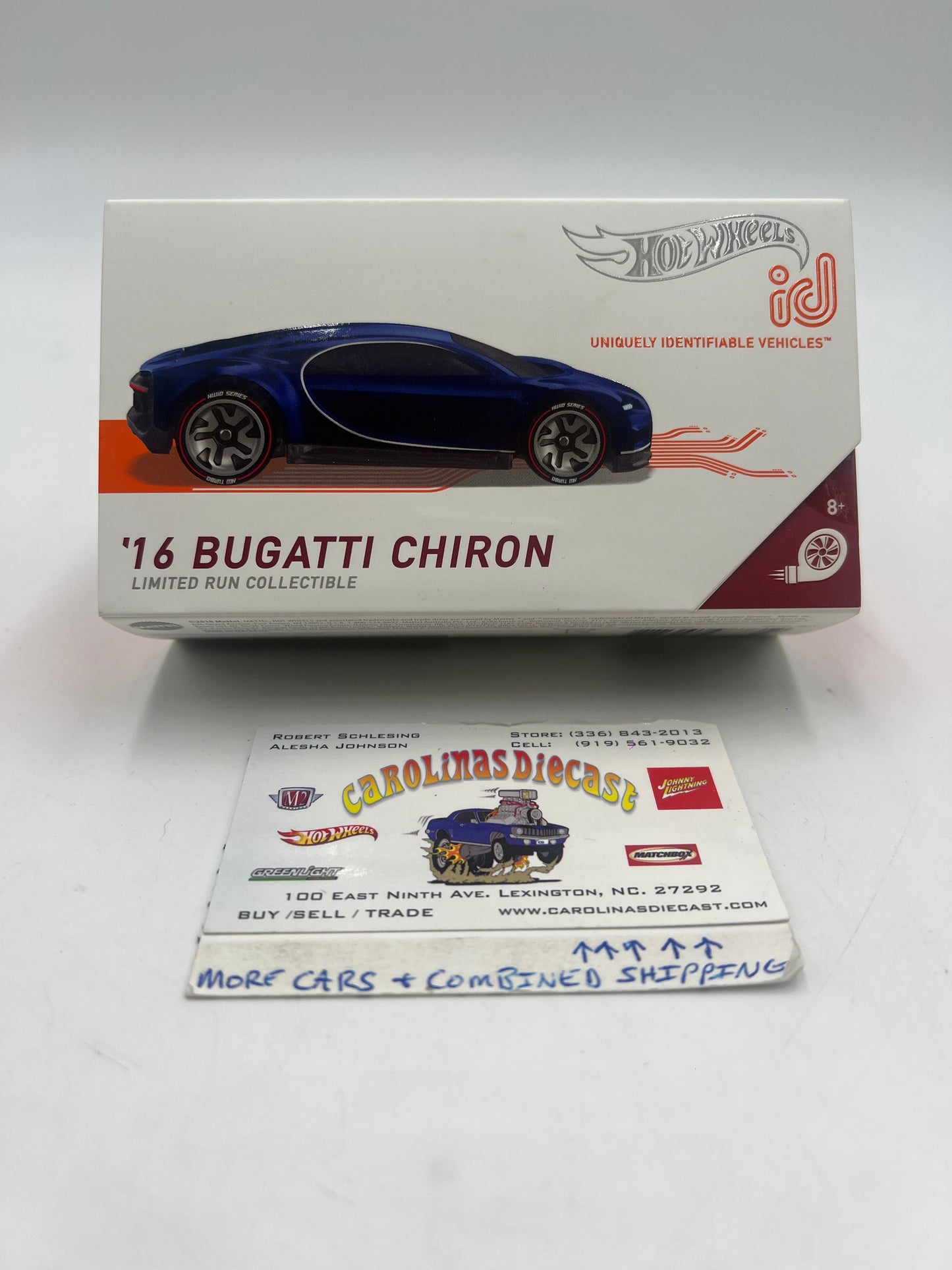 Hot Wheels iD 16 Bugatti Chiron Blue Series 2 Sealed