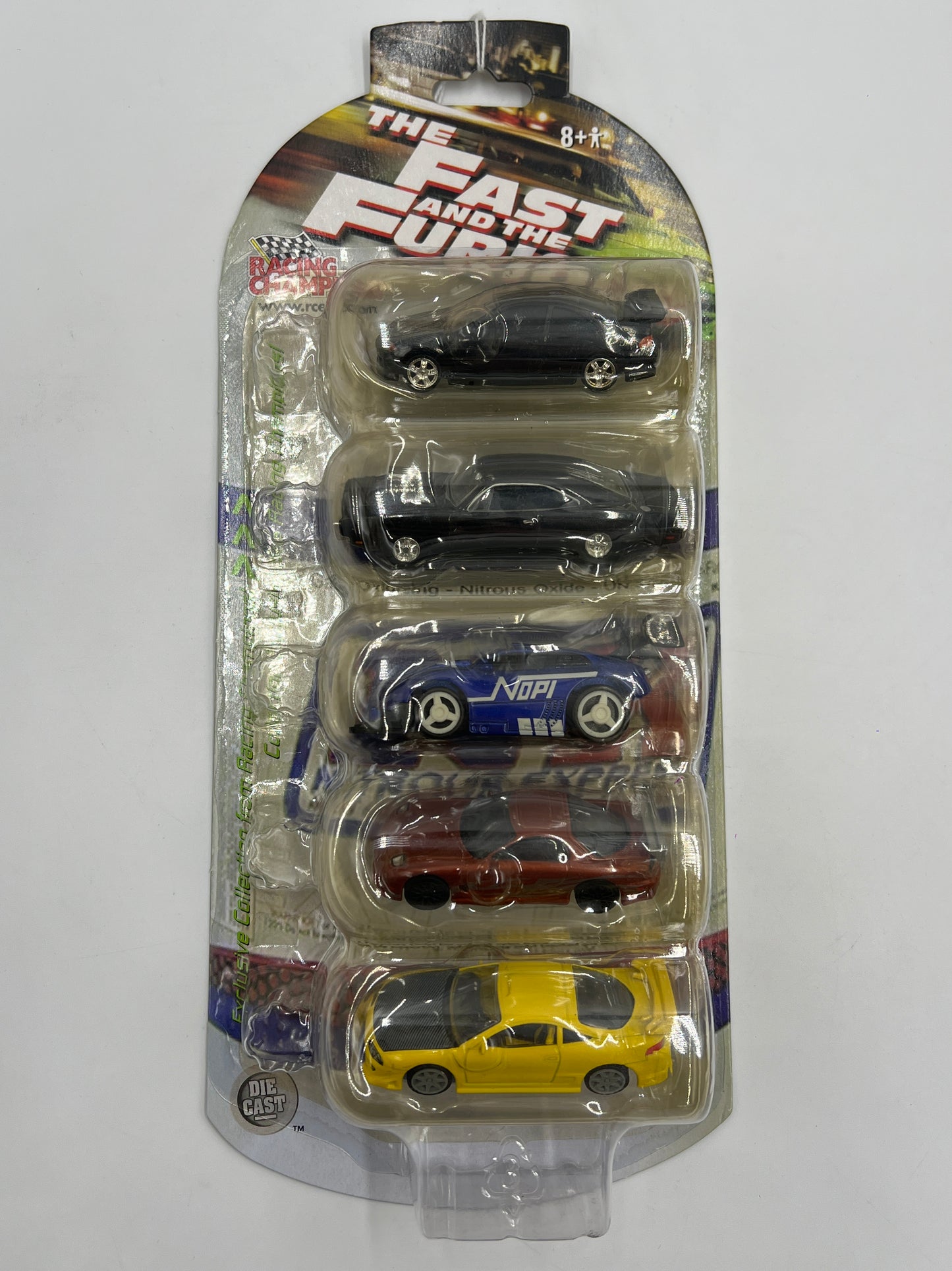 Racing Champions 1/64 The Fast and Furious 5 Pack Civic/Charger/Racer/RX-7/Eclipse