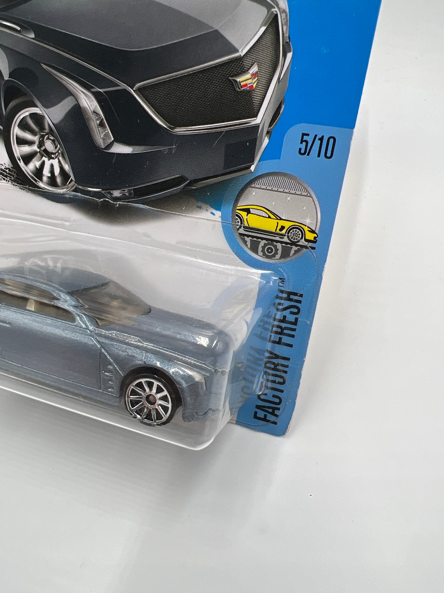 2017 Hot Wheels Factory Fresh #105 Cadillac Elmiraj Steel Blue 55A