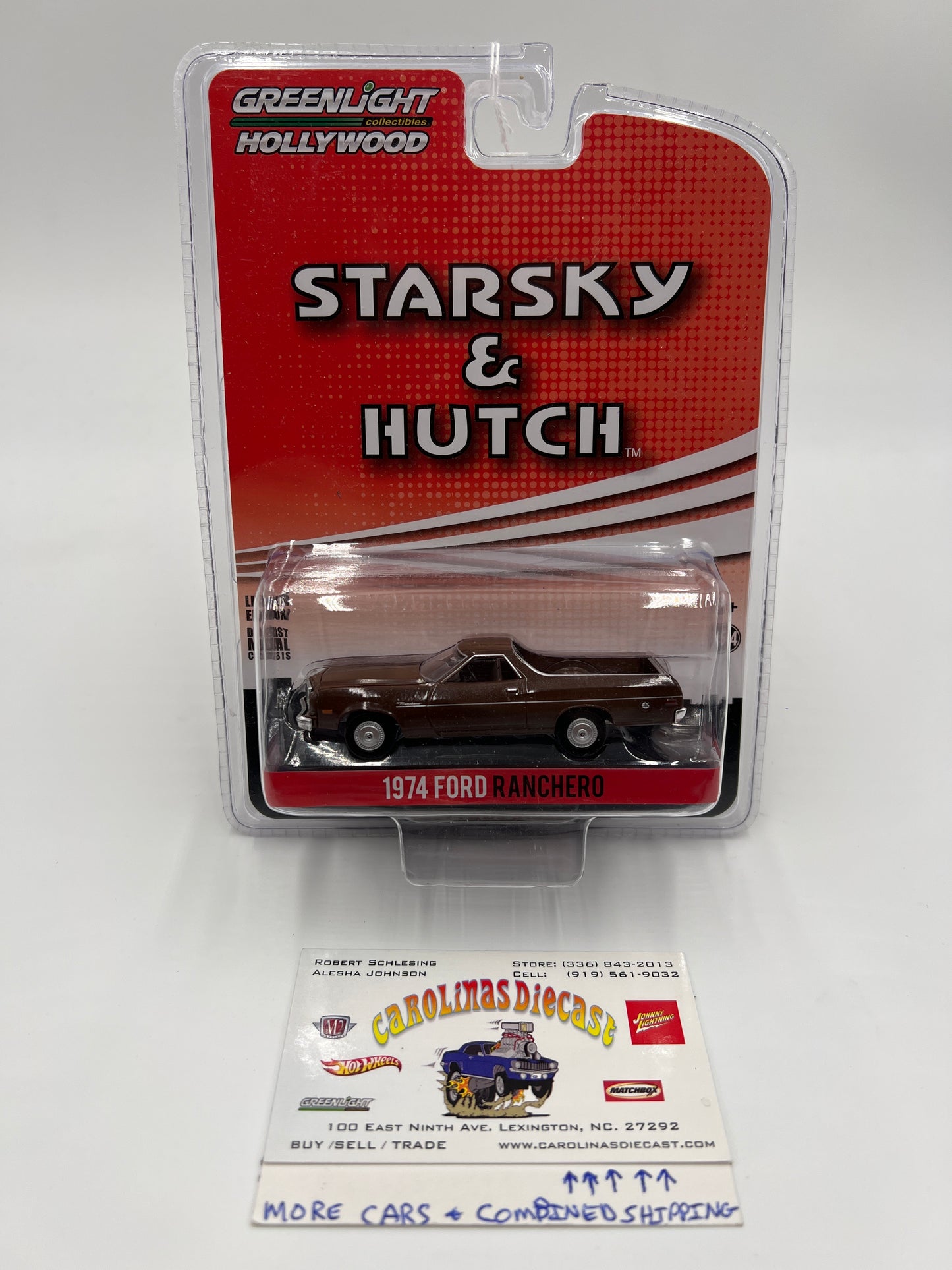 Greenlight Hollywood Starsky & Hutch 1974 Ford Ranchero Brown 176E