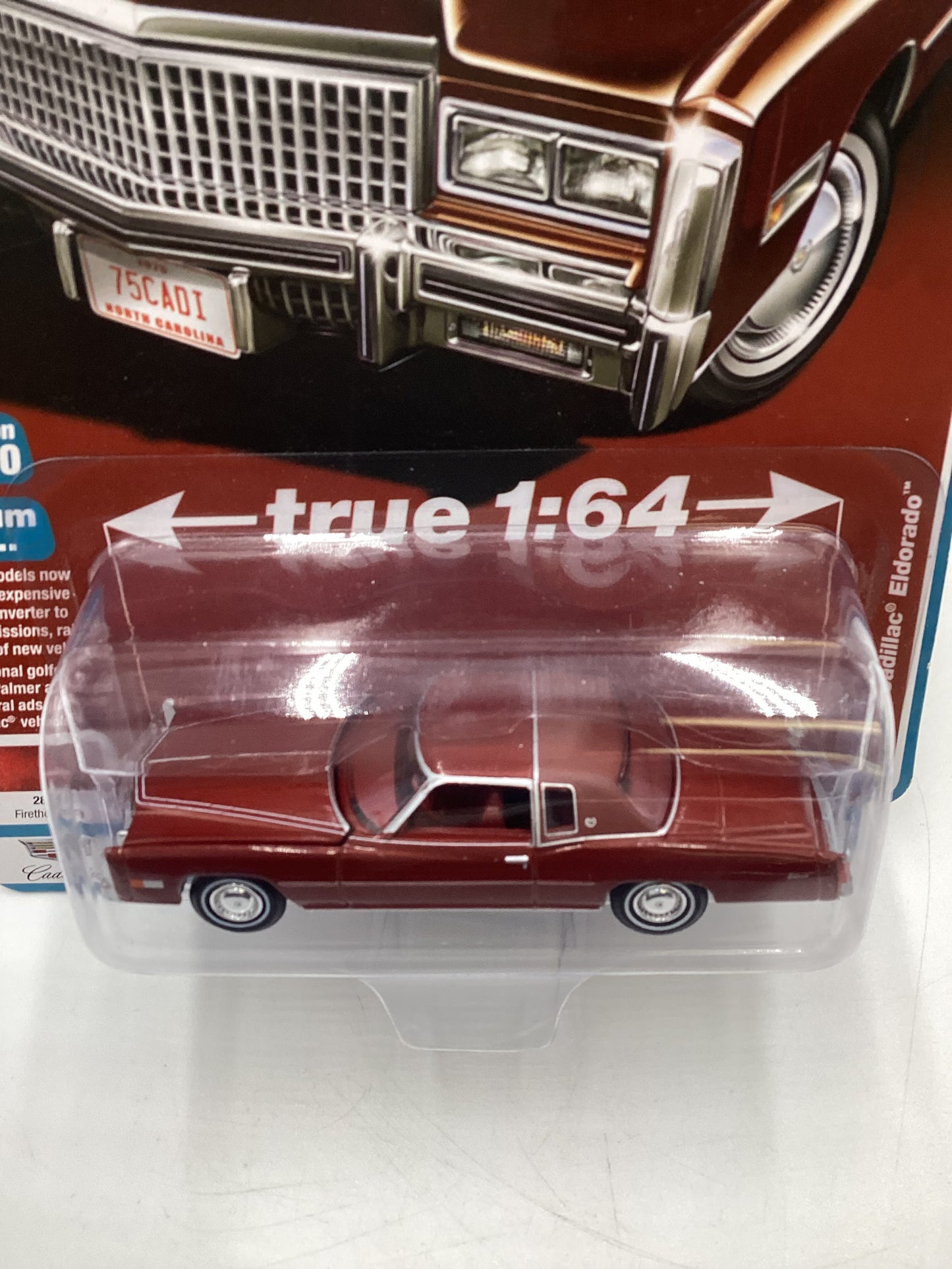 Auto World Luxury Cruisers Release 1 Version B 1975 Cadillac Eldorado Red 183F