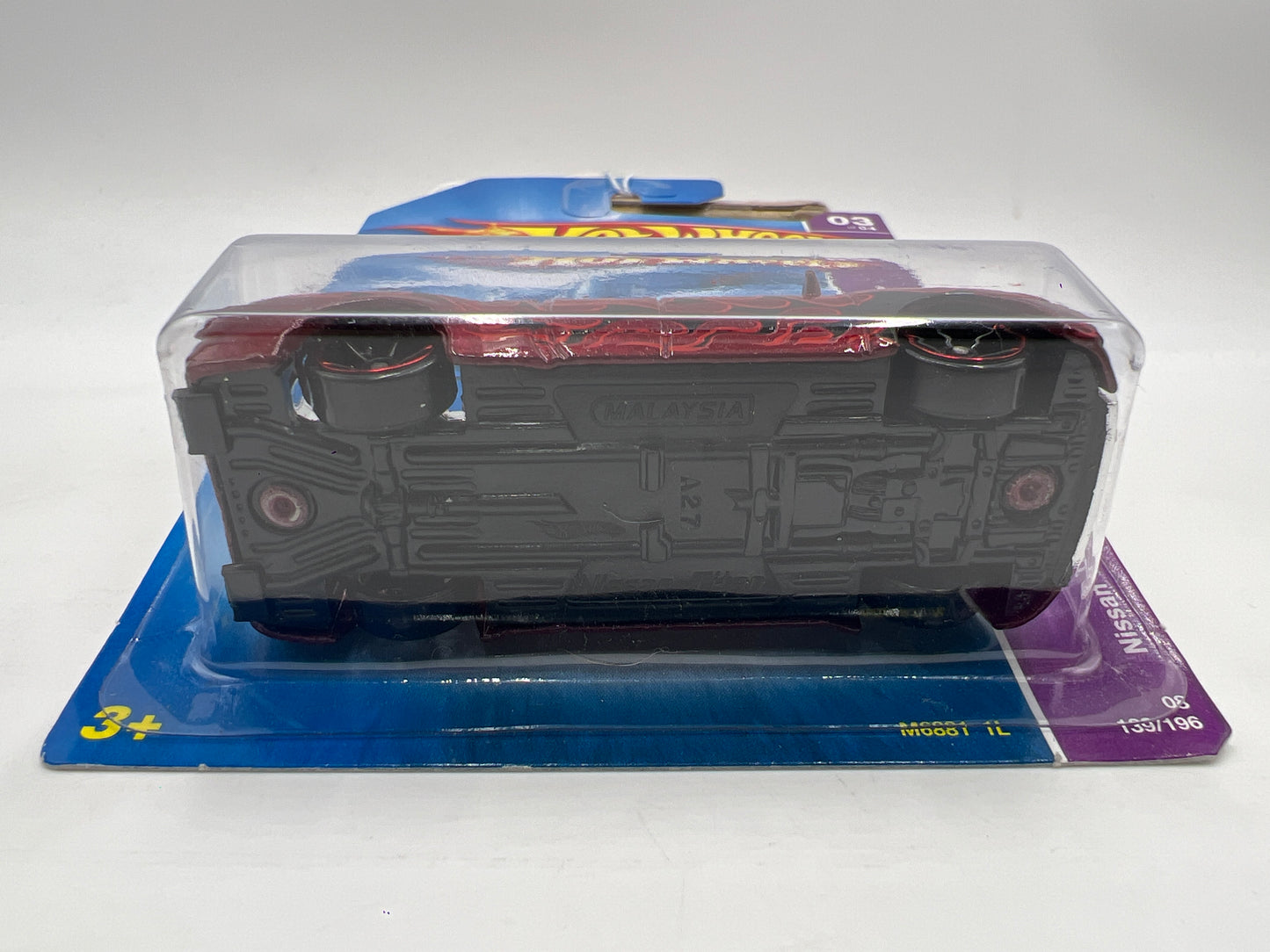 2008 Hot Wheels Team Hot Trucks #139 Nissan Titan Red 82C