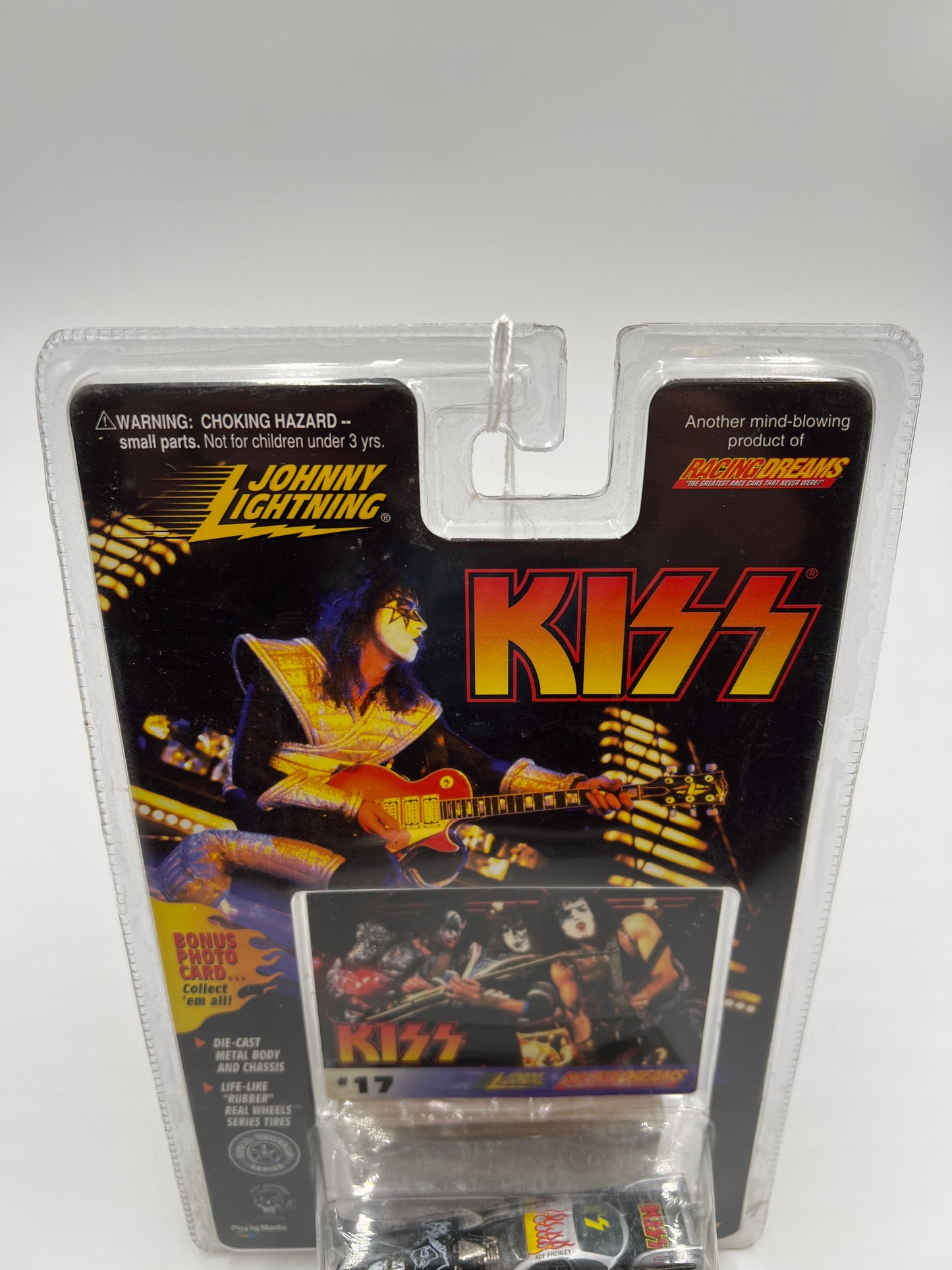 Johnny Lightning Racing Dreams KISS #17 Ace Frehley Funny Car Black 223H