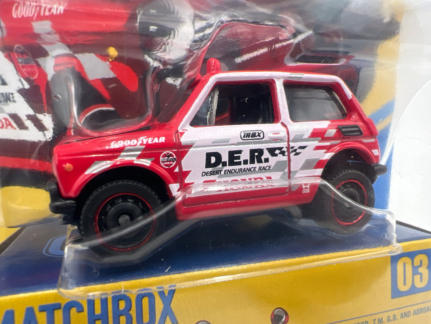 2025 Matchbox Collectors #3 1970 Honda N600 Off Road Red 170G