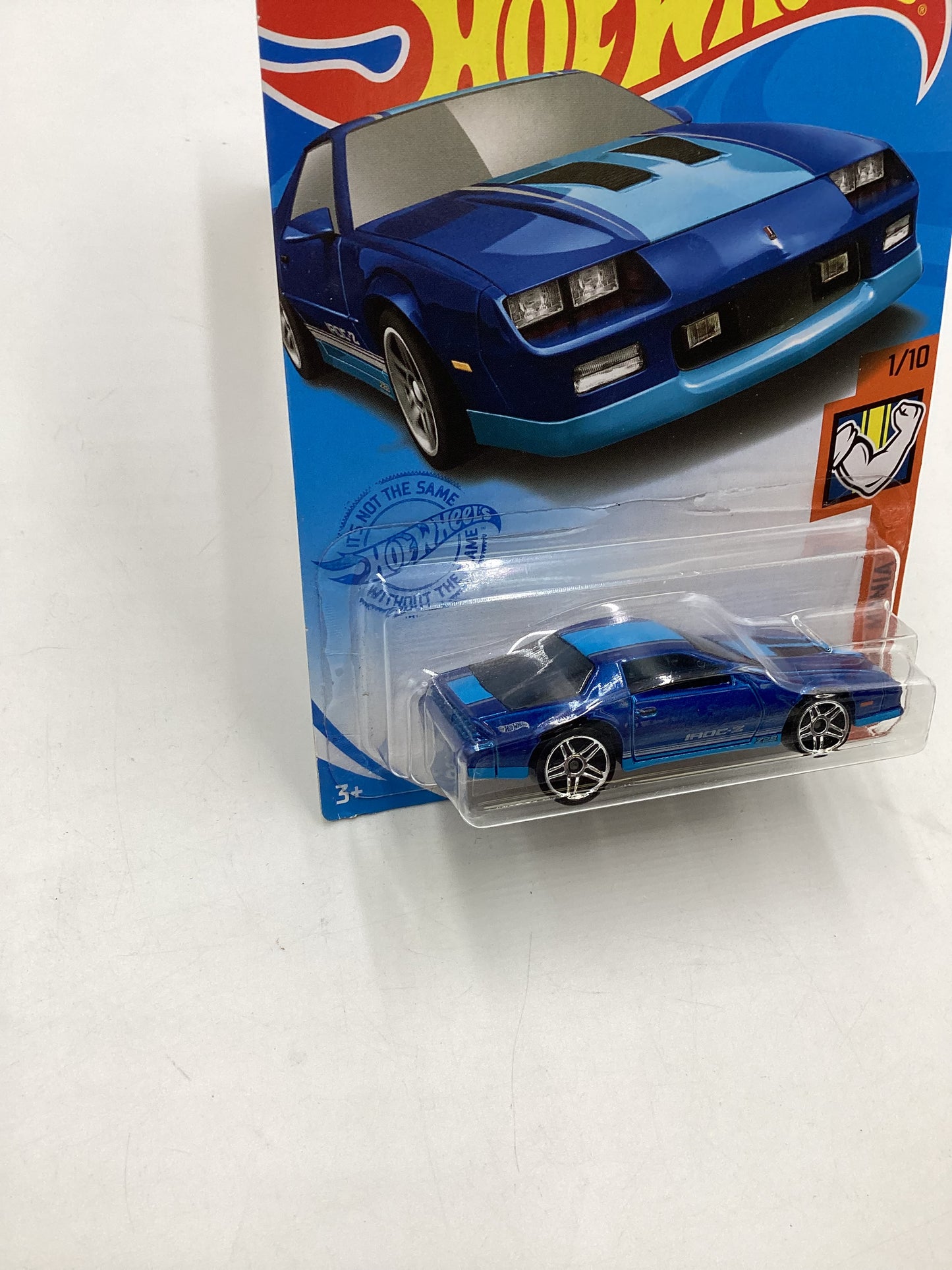 2021 Hot wheels Muscle Mania #191 85 Chevrolet Camaro Iroc-Z blue 1D