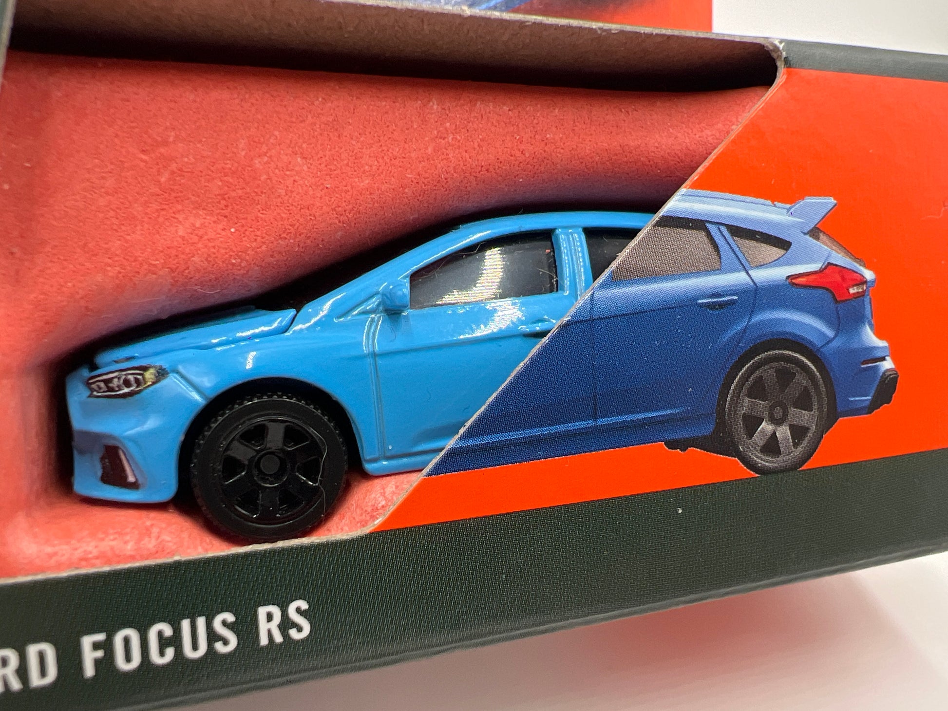 2024 Matchbox Moving Parts #48 2018 Ford Focus RS Blue 164D