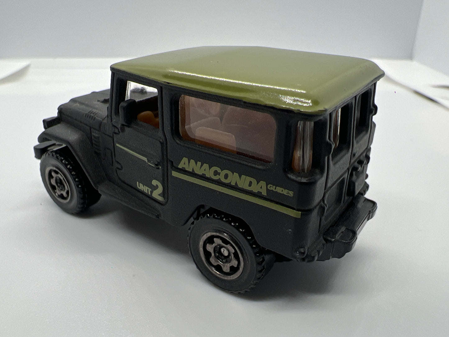 Matchbox 1/64 1968 Toyota Land Cruiser FJ40 Matte Black Loose