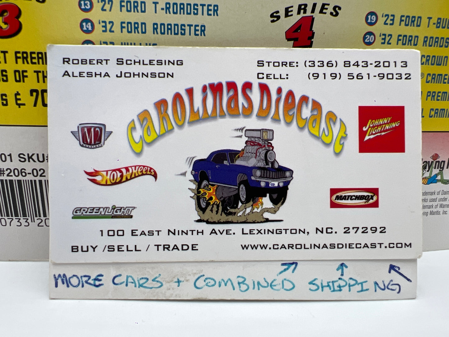 Johnny Lightning Retro Rods Series 2 #9 32 Ford Roadster Green 231F