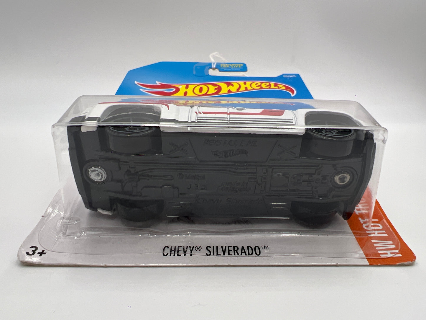 2017 Hot Wheels Hot Trucks #60 Chevy Silverado White #2 15A