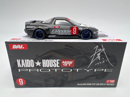 Mini GT Kaido House #190 Honda NSX Kaido Test Car Spec V1 DAI NSX GReddy