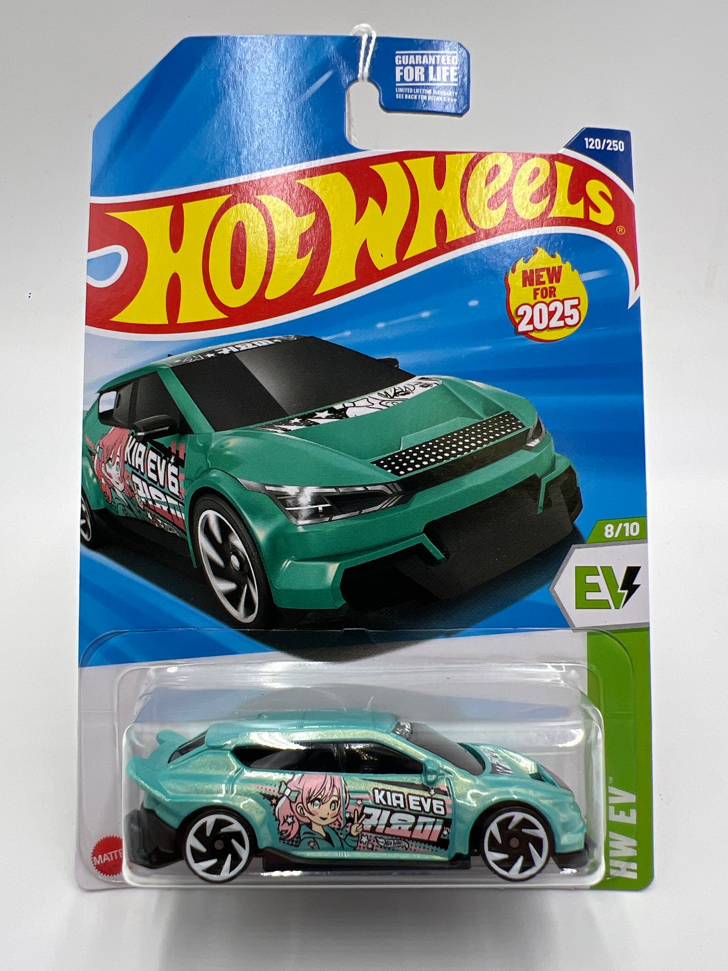 2025 Hot Wheels L Case EV #120 Custom Kia EV6 60G