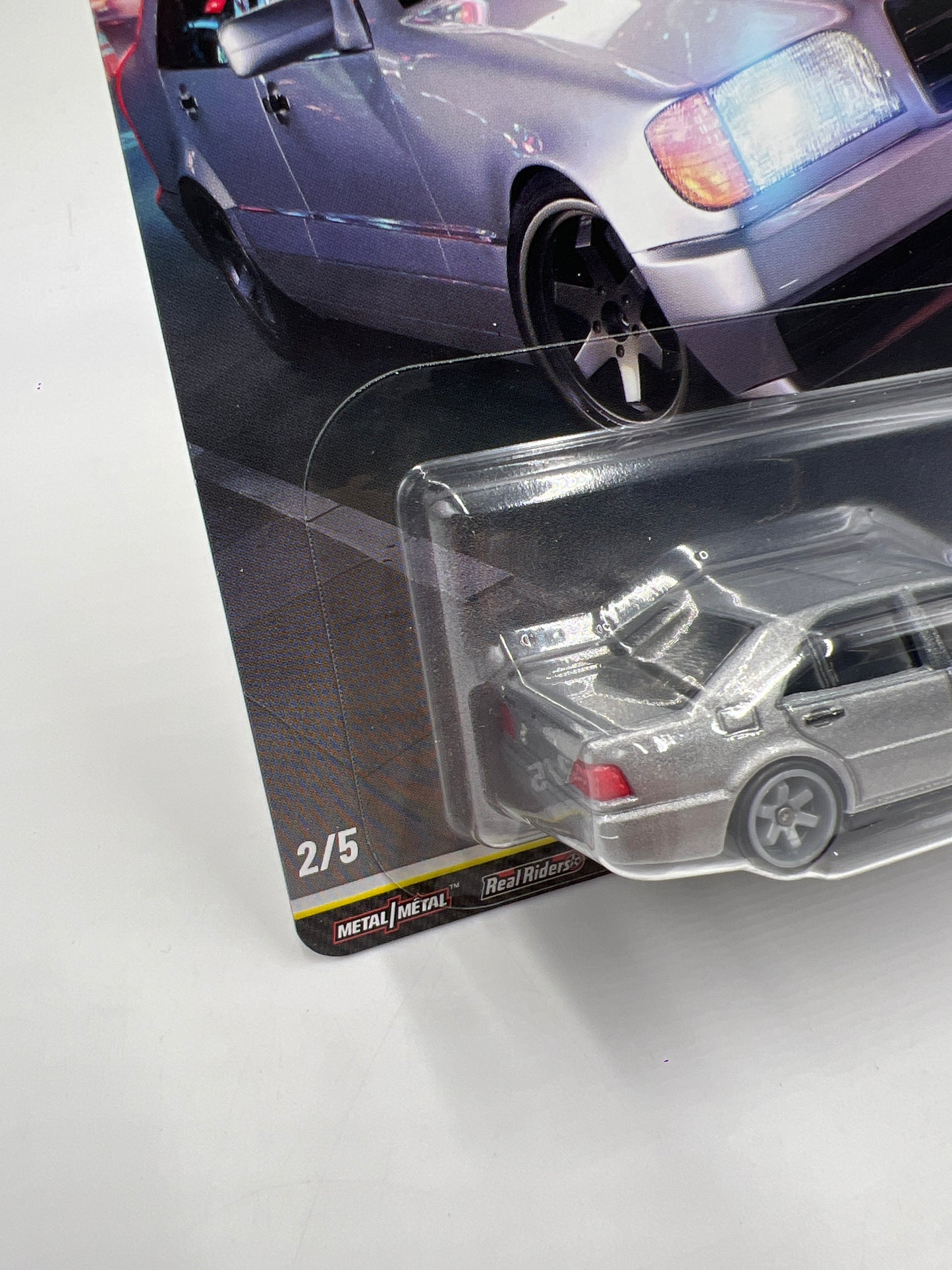 2026 Hot Wheels Premium Fast & Furious 25th Anniversary #2 Mercedes-Benz 500 SEL Silver 248D