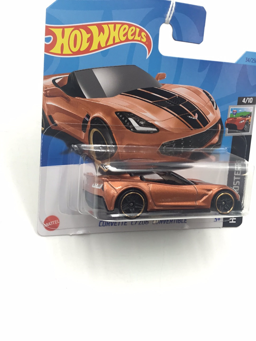 2023 hot wheels N Case Short Card #34 Corvette C7 Z06 Convertible FF9