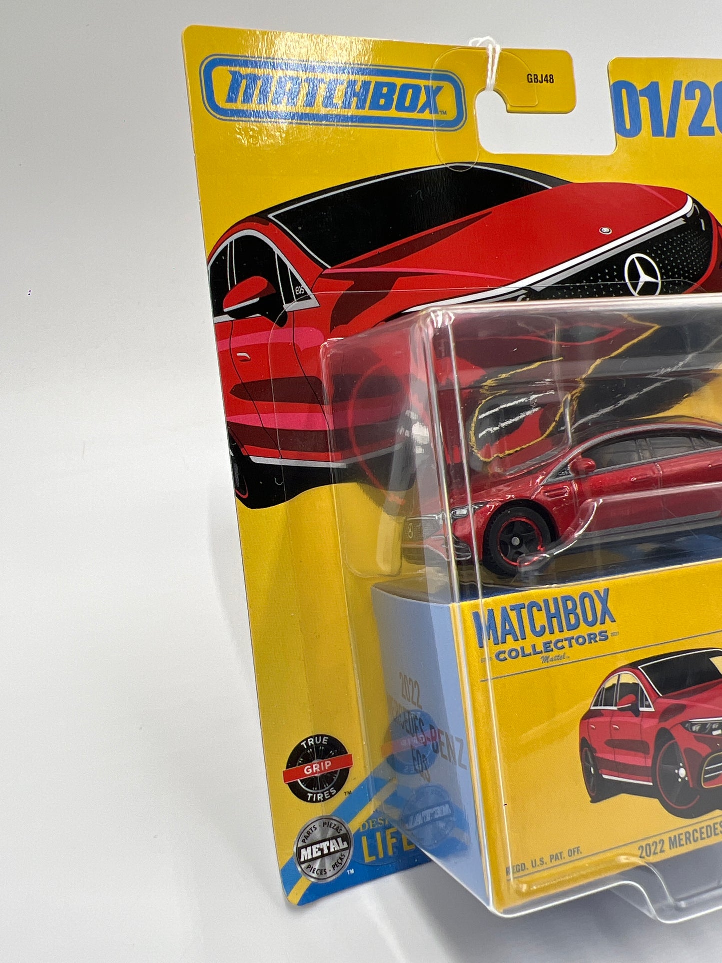 2025 Matchbox Collectors #1 2022 Mercedes-Benz EQS Red 165i