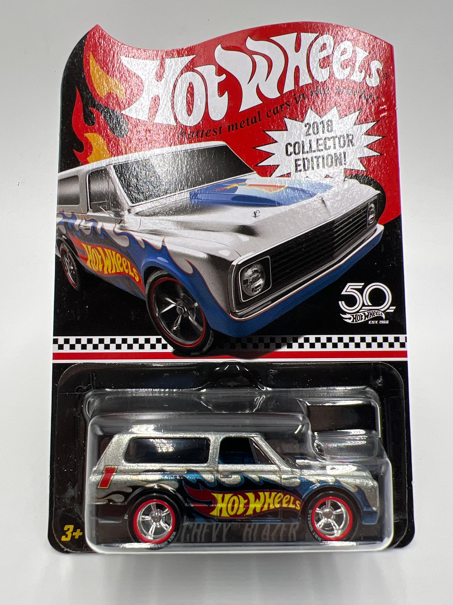 2018 Hot Wheels RLC Zamac Edition #1 70 Chevy Blazer W/Protector