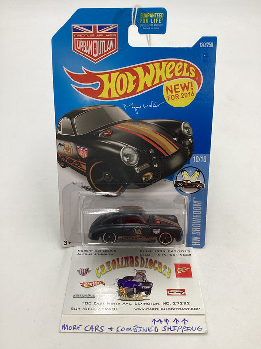 2016 Hot wheels Magnus Walker #120 Porsche 365A Outlaw Black 100C